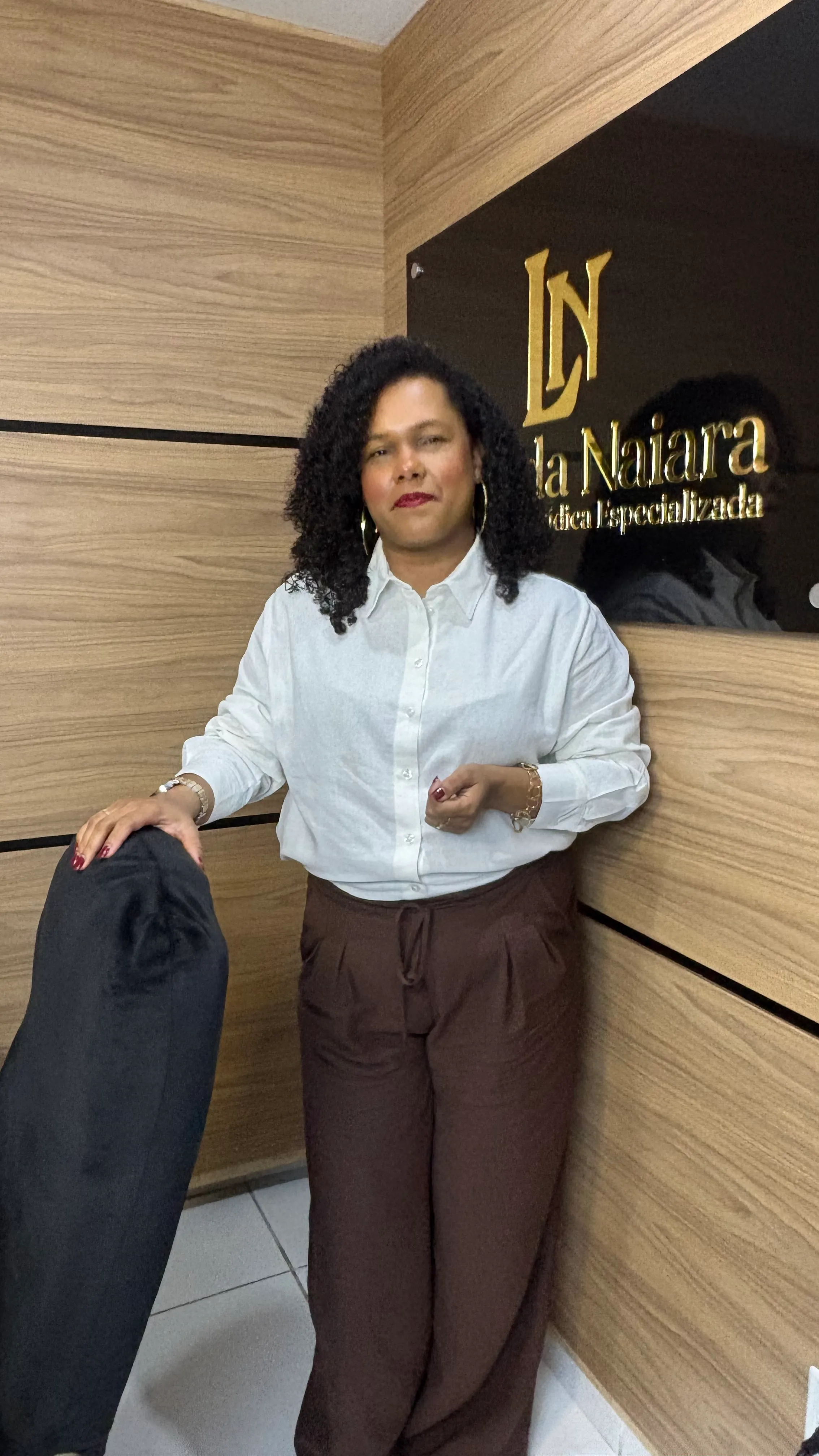 Recepção do escritório Luanda Naiara